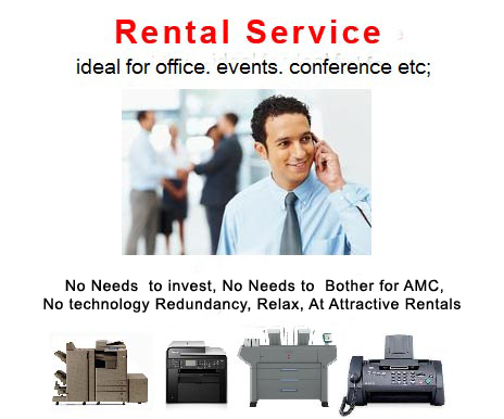Projector and Printer on Rent